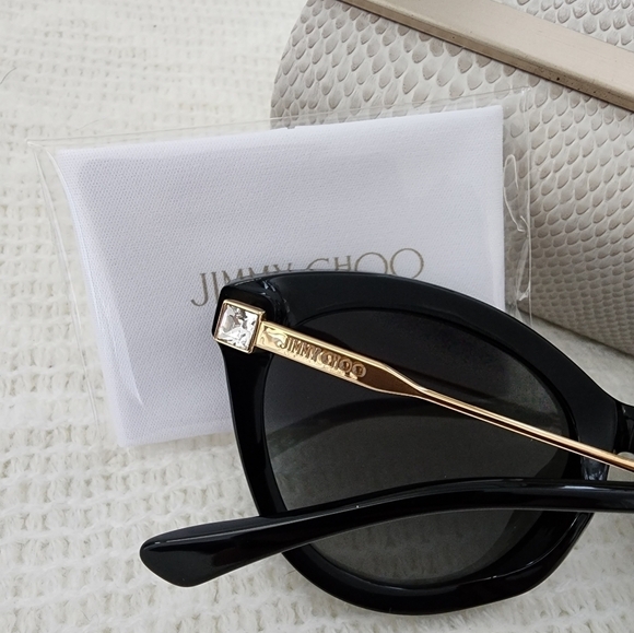 Jimmy Choo Black Sunglasses with Case main image 7